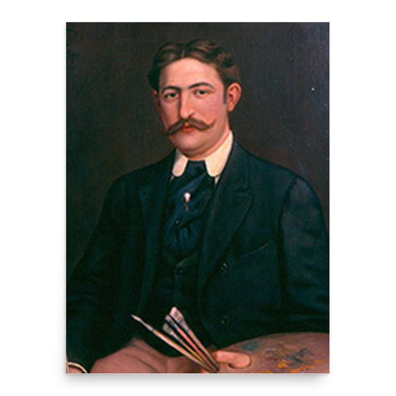 Ernest de Saisset poster print, in size 18x24 inches.