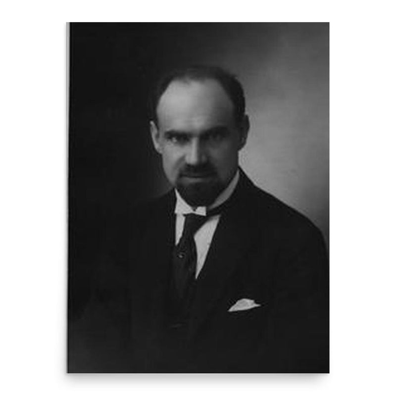 Ernestas Galvanauskas poster print, in size 18x24 inches.