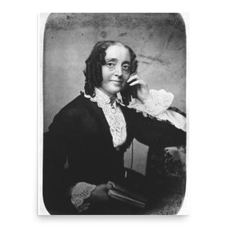 Ernestine Rose poster print, in size 18x24 inches.