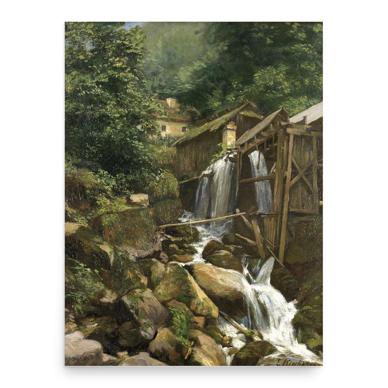 Ernestine von Kirchsberg poster print, in size 18x24 inches.