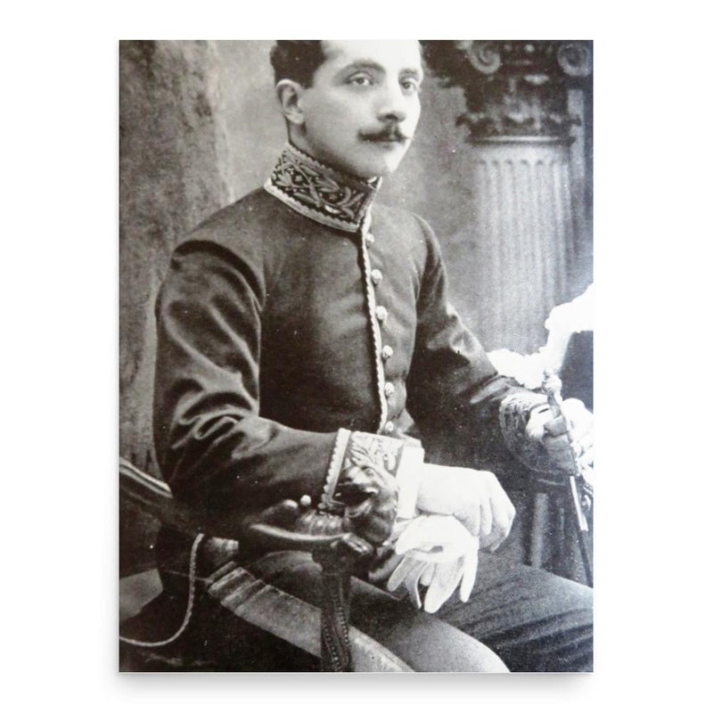 Ernesto Balmaceda Bello poster print, in size 18x24 inches.