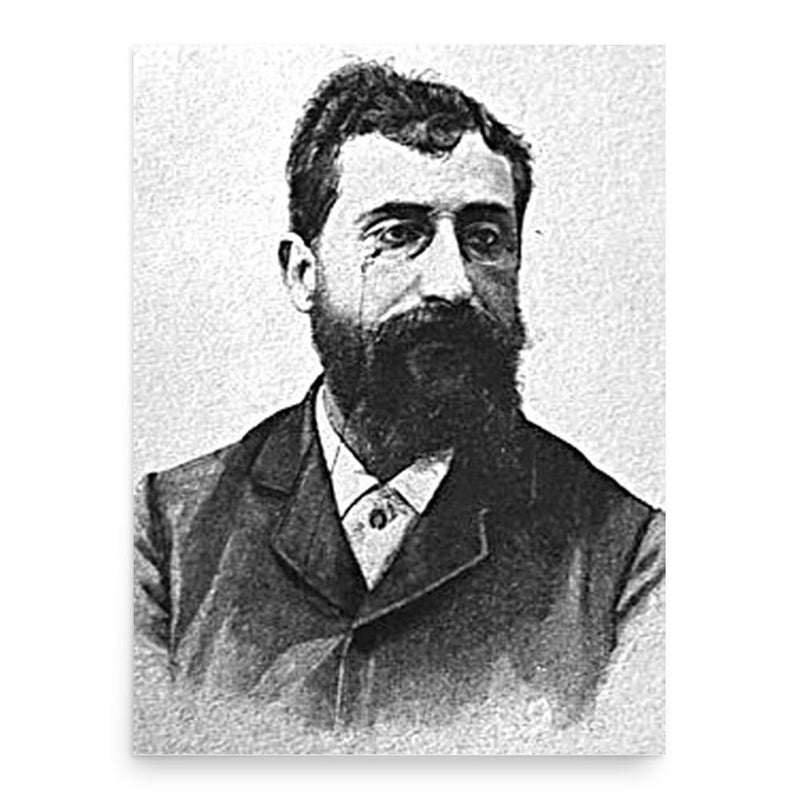 Ernesto Basile poster print, in size 18x24 inches.