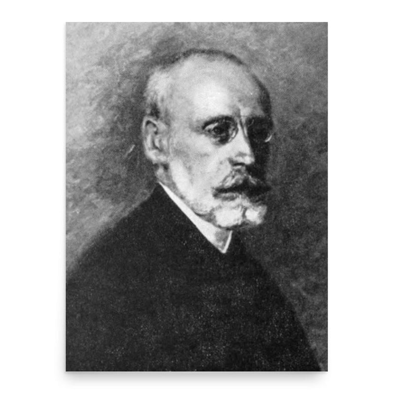 Ernesto Bozzano poster print, in size 18x24 inches.