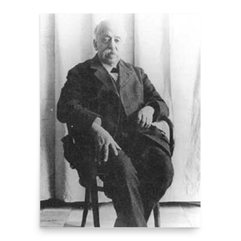 Ernesto Schiaparelli poster print, in size 18x24 inches.