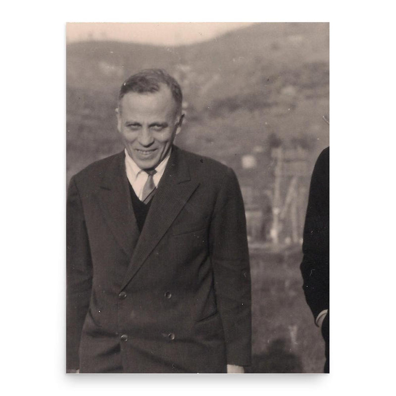 Ernesto de Martino poster print, in size 18x24 inches.