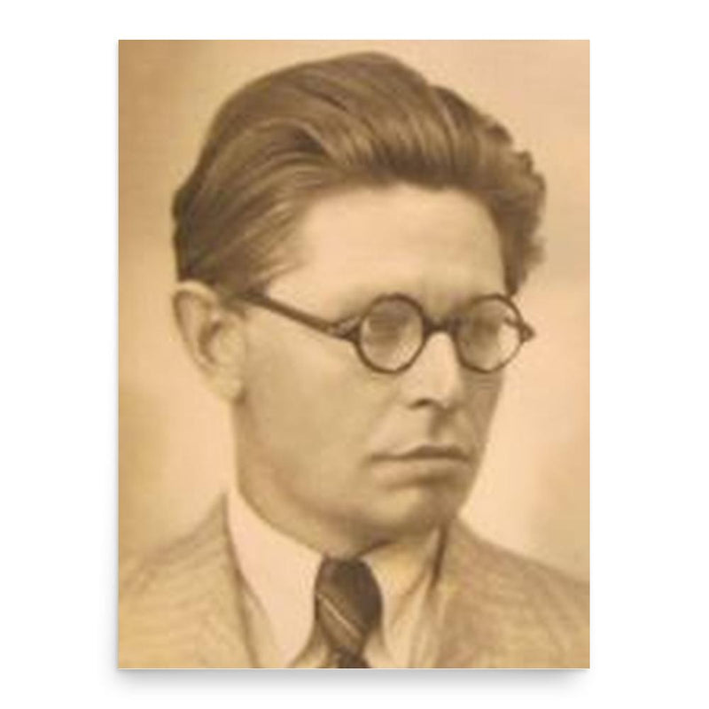 Erni Krusten poster print, in size 18x24 inches.