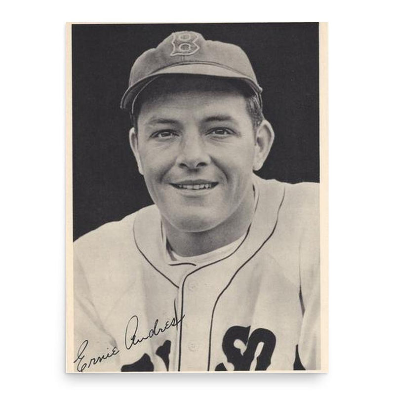 Ernie Andres poster print, in size 18x24 inches.