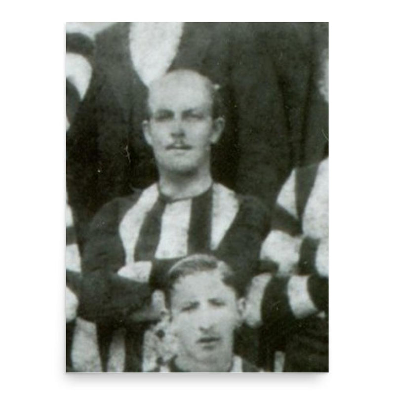 Ernie Ashton poster print, in size 18x24 inches.