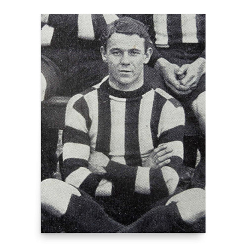 Ernie Bailes poster print, in size 18x24 inches.