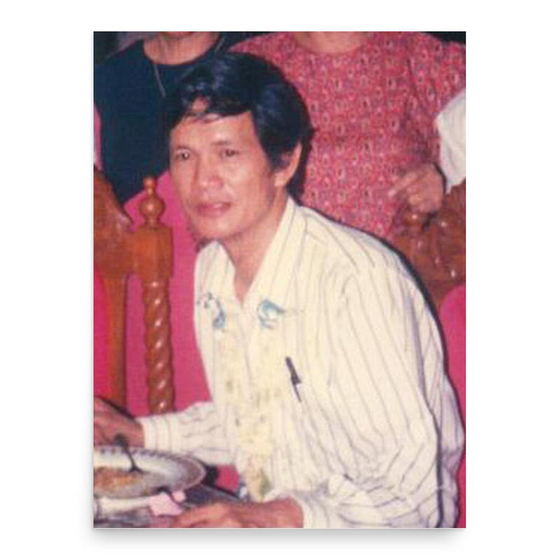 Ernie Baron poster print, in size 18x24 inches.