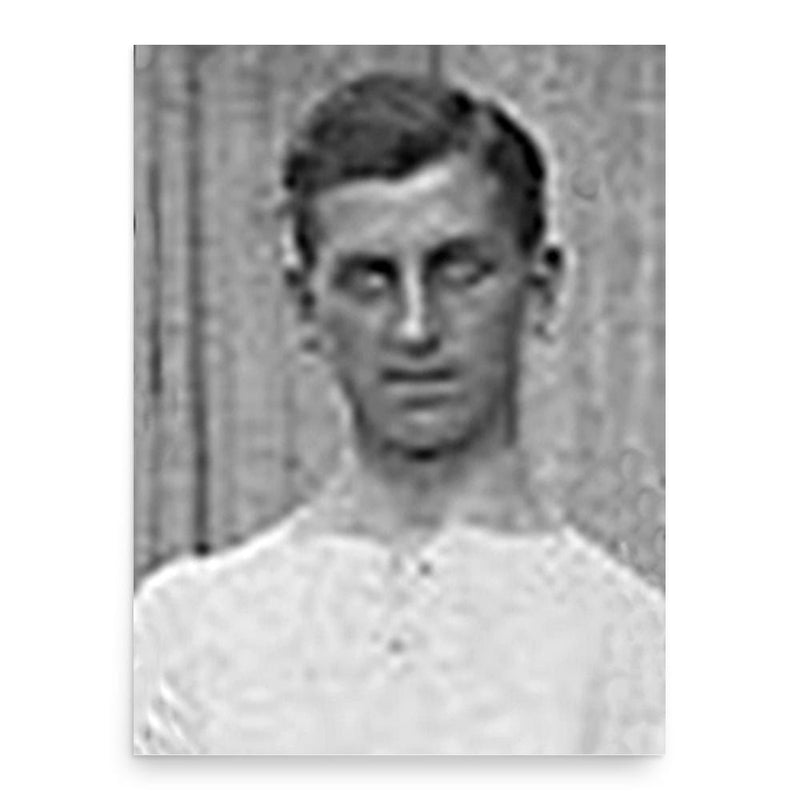 Ernie Dilley poster print, in size 18x24 inches.