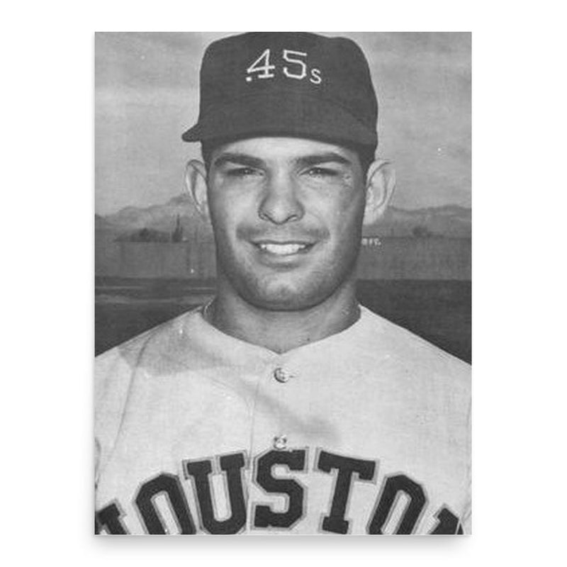 Ernie Fazio poster print, in size 18x24 inches.