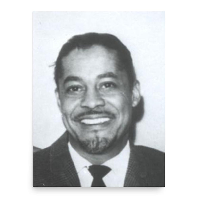 Ernie Freeman poster print, in size 18x24 inches.