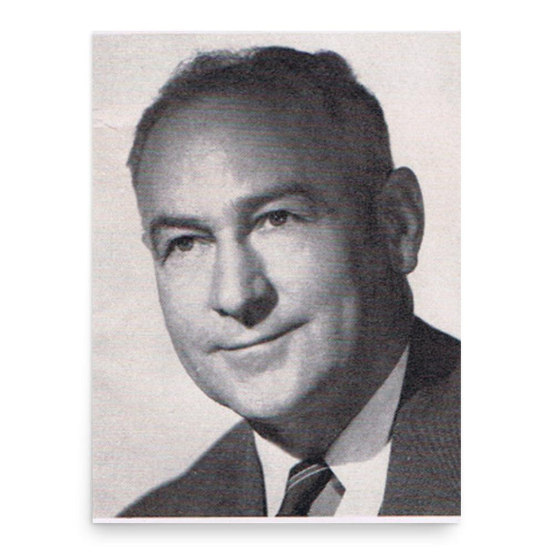 Ernie Godfrey poster print, in size 18x24 inches.