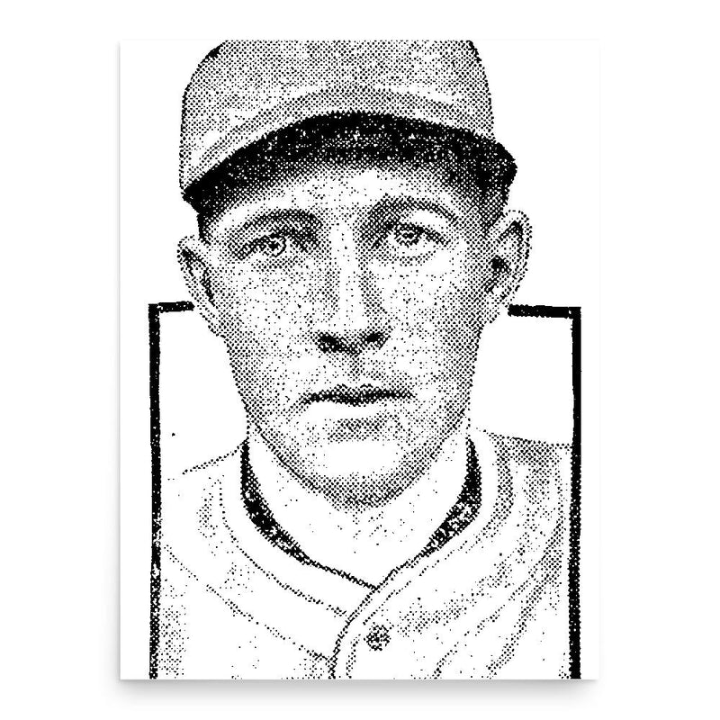 Ernie Padgett poster print, in size 18x24 inches.