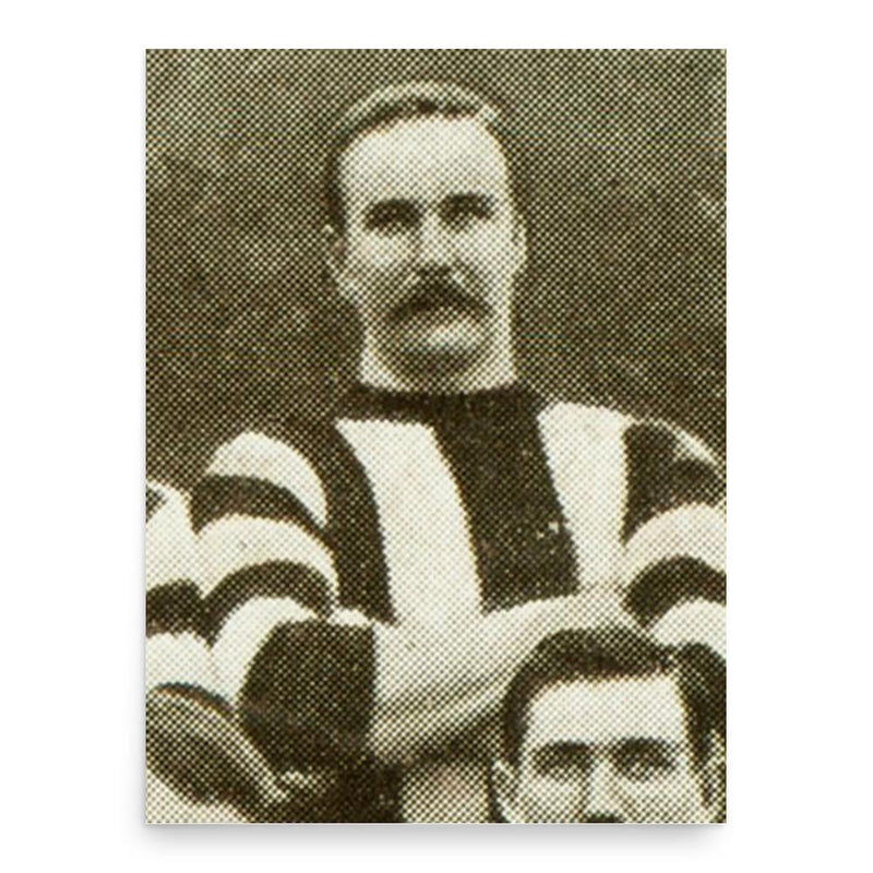 Ernie Rudduck poster print, in size 18x24 inches.