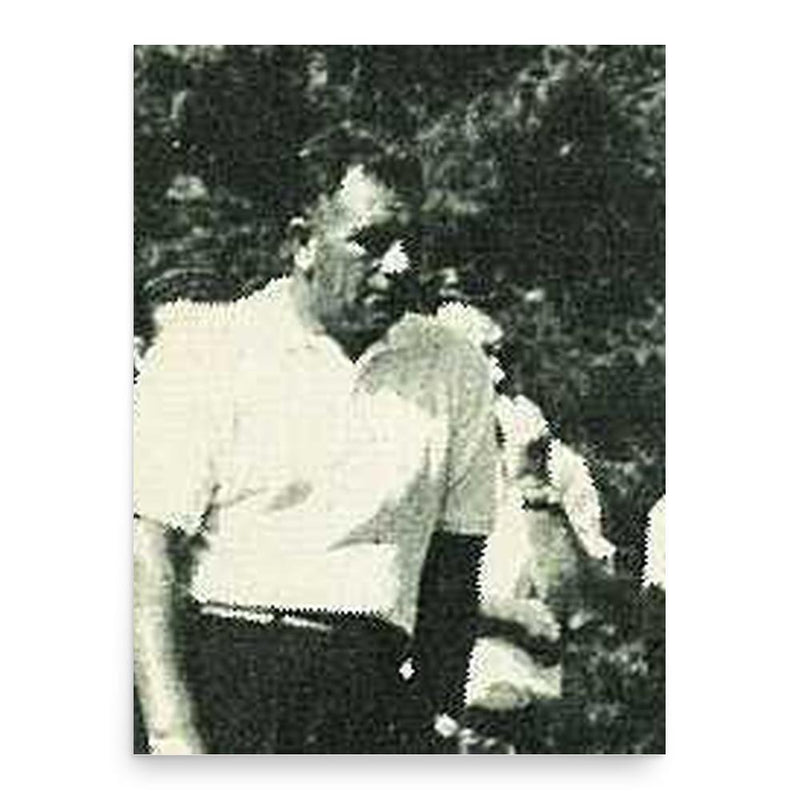 Ernie Southerden poster print, in size 18x24 inches.