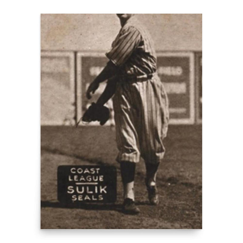 Ernie Sulik poster print, in size 18x24 inches.