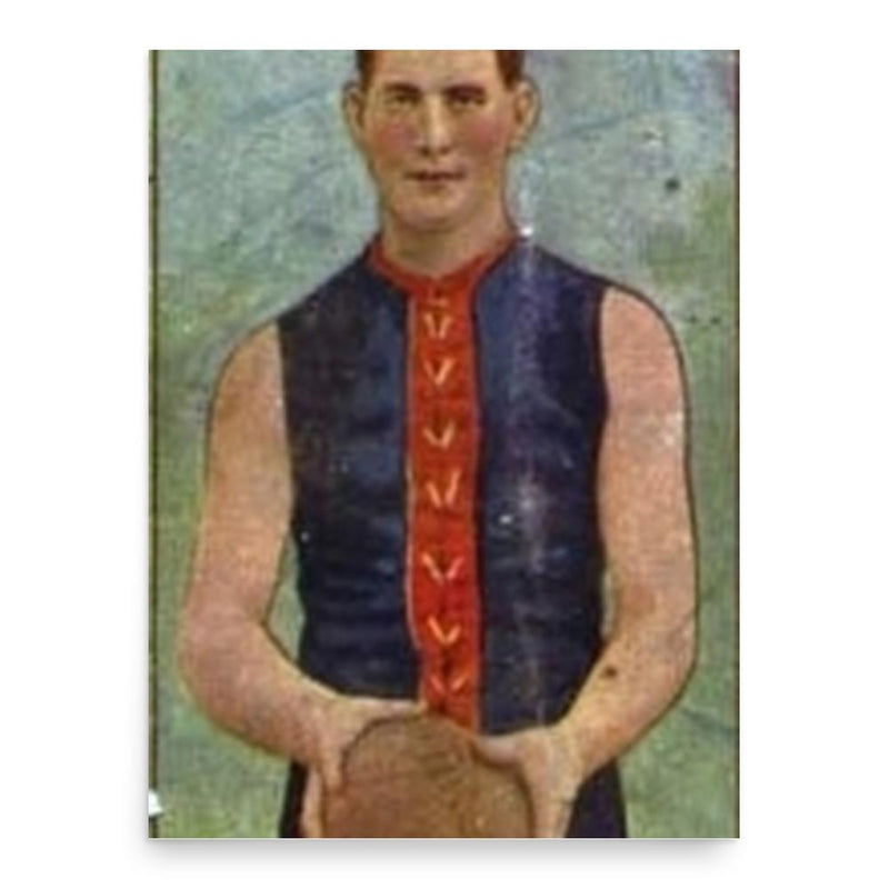 Ernie Tout poster print, in size 18x24 inches.