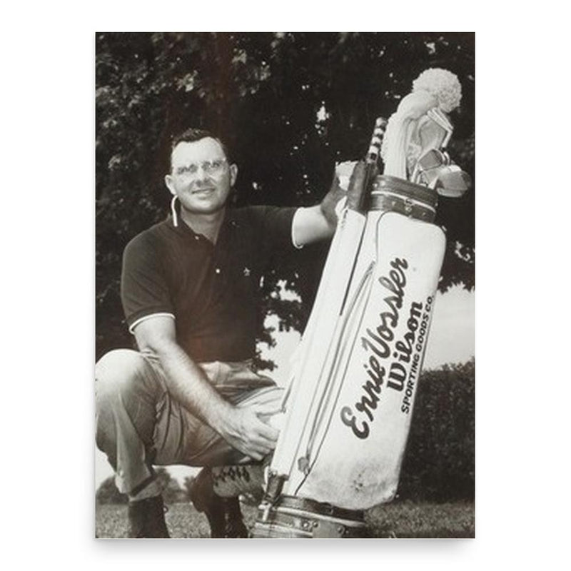 Ernie Vossler poster print, in size 18x24 inches.