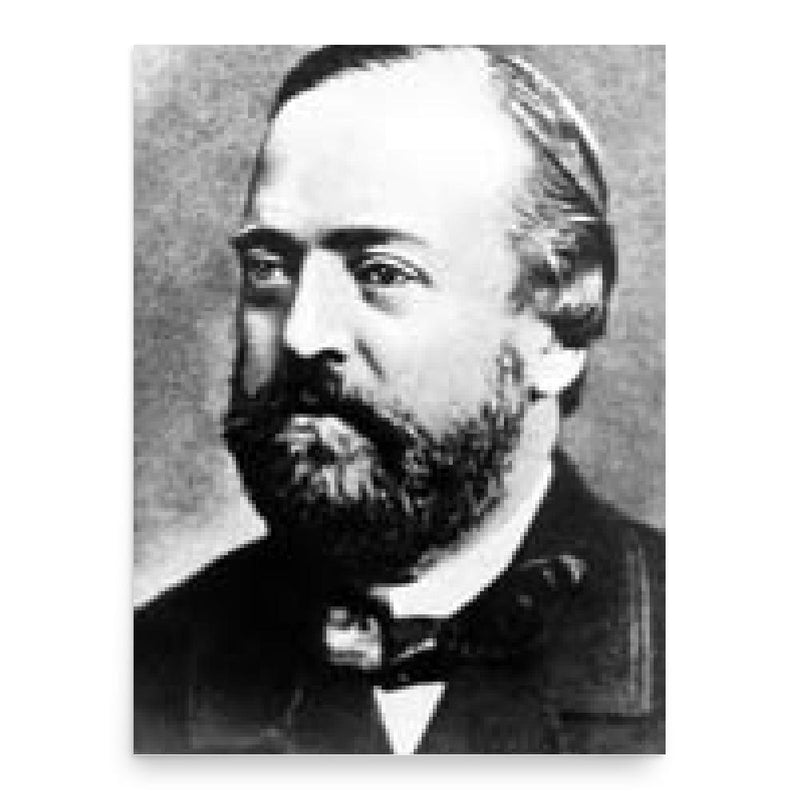 Ernst Adolf Coccius poster print, in size 18x24 inches.