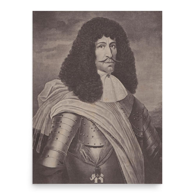 Ernst Albrecht von Eberstein poster print, in size 18x24 inches.