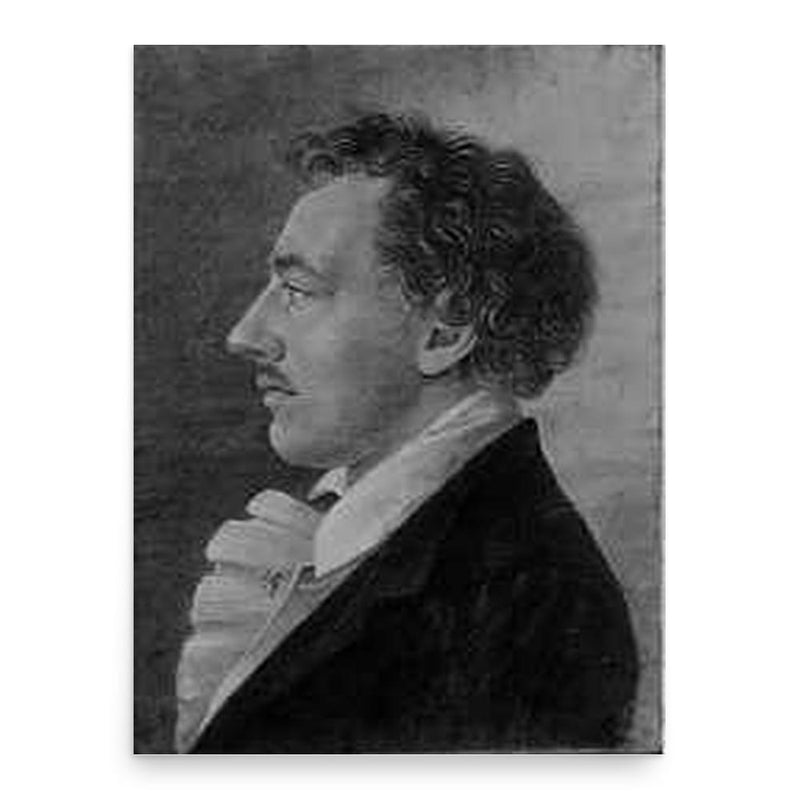 Ernst August Hagen poster print, in size 18x24 inches.