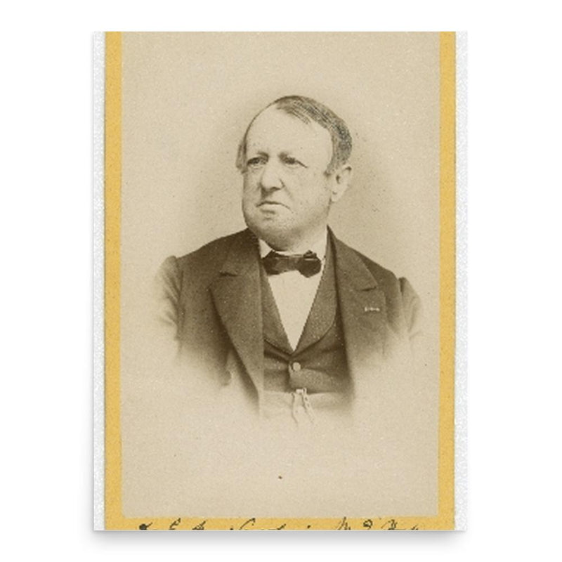 Ernst August Nicolai poster print, in size 18x24 inches.