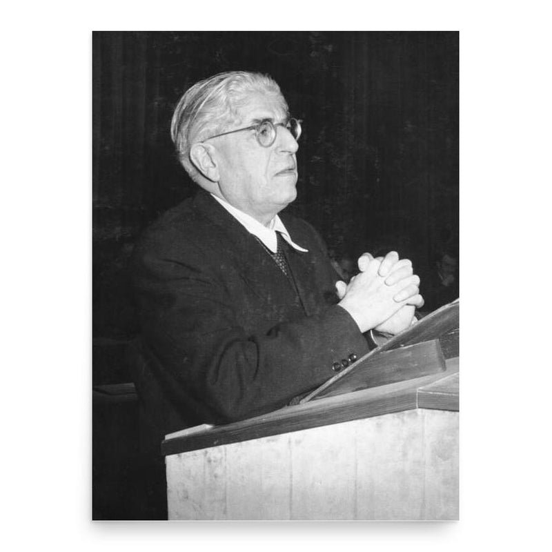 Ernst Bloch poster print, in size 18x24 inches.