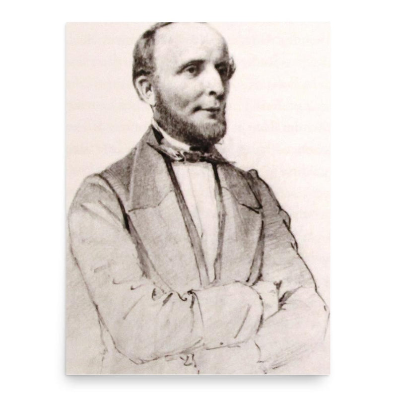 Ernst Boll poster print, in size 18x24 inches.