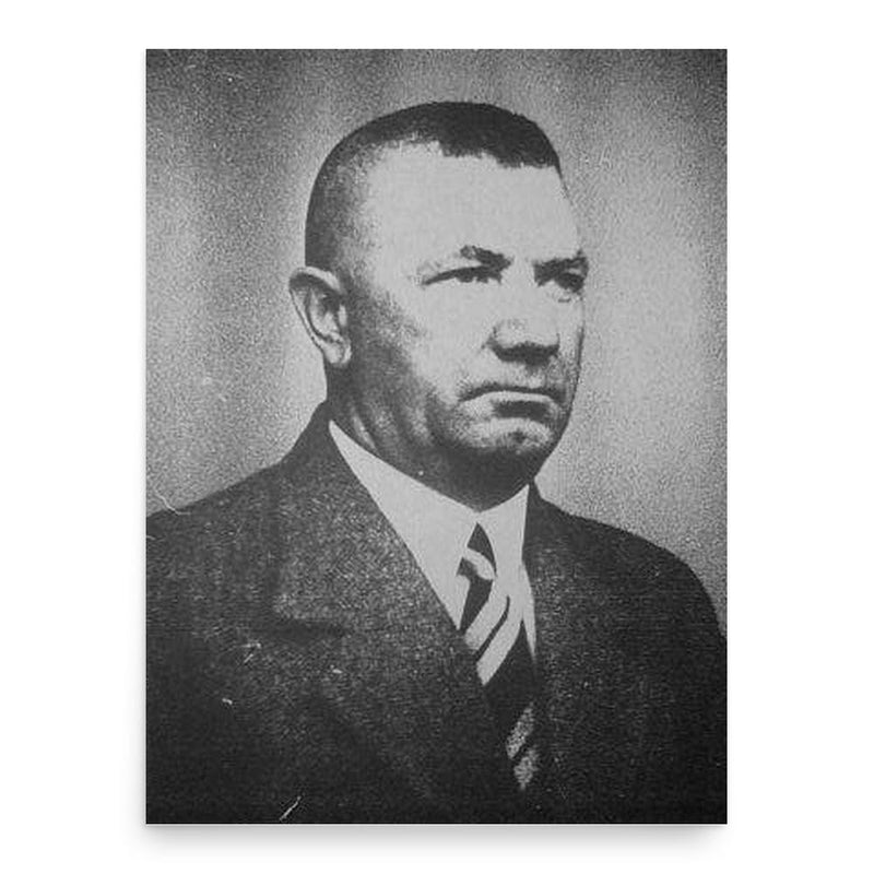 Ernst Damzog poster print, in size 18x24 inches.