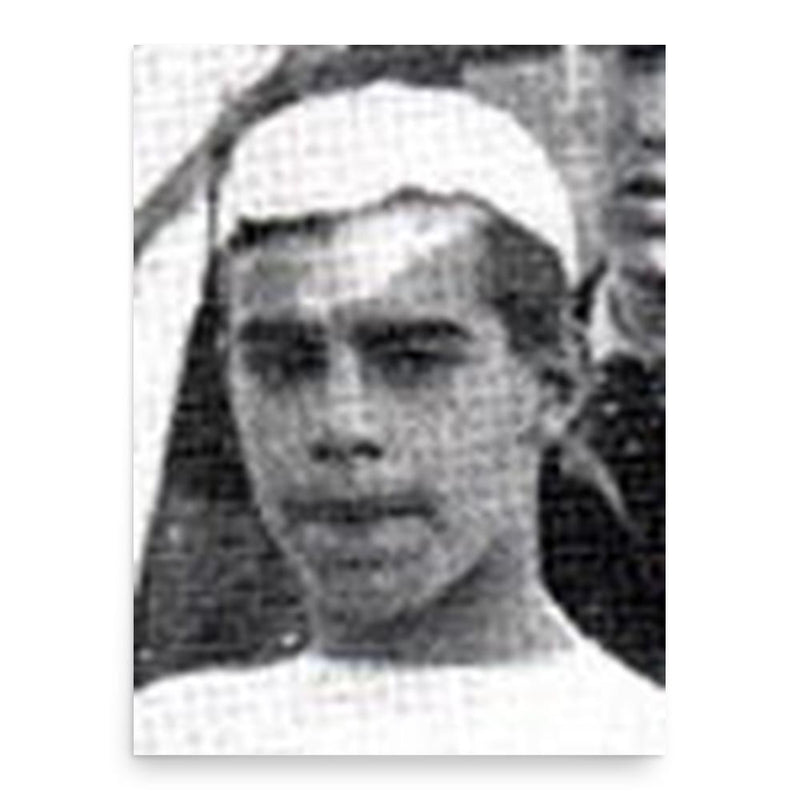 Ernst Fast poster print, in size 18x24 inches.