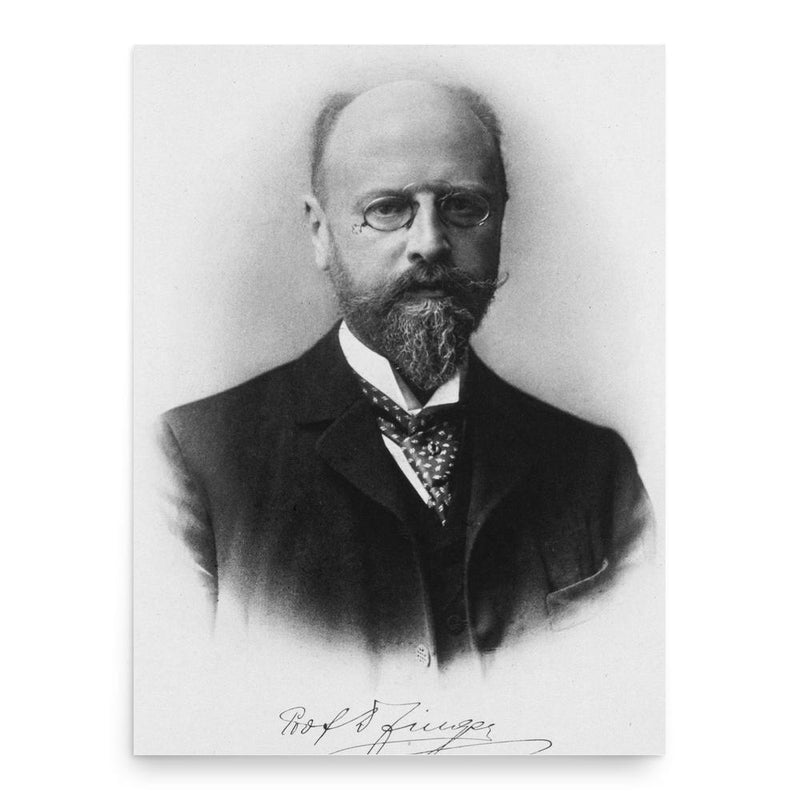 Ernst Finger poster print, in size 18x24 inches.