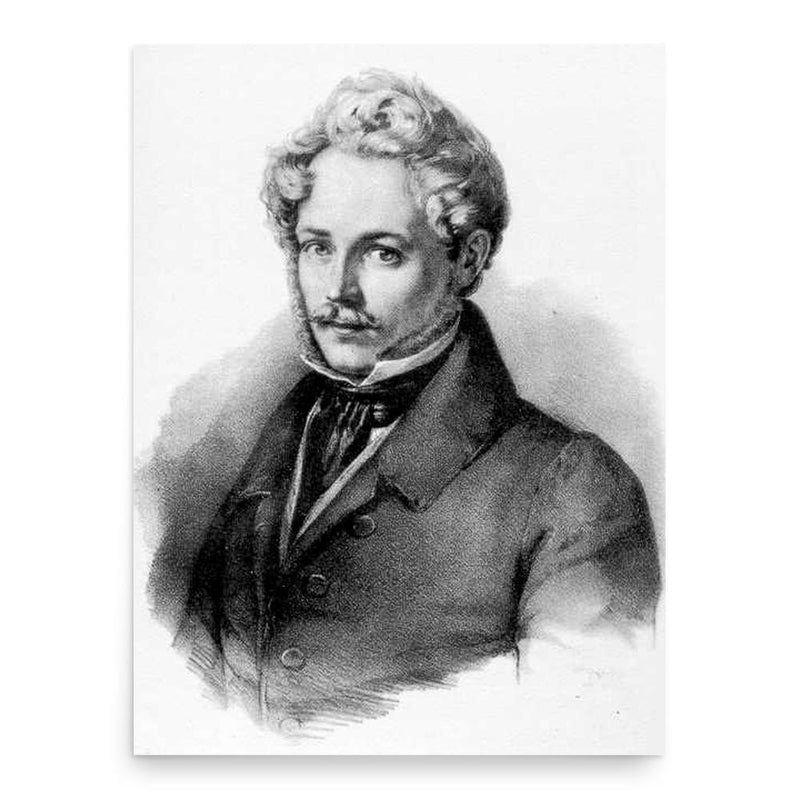 Ernst Fries poster print, in size 18x24 inches.