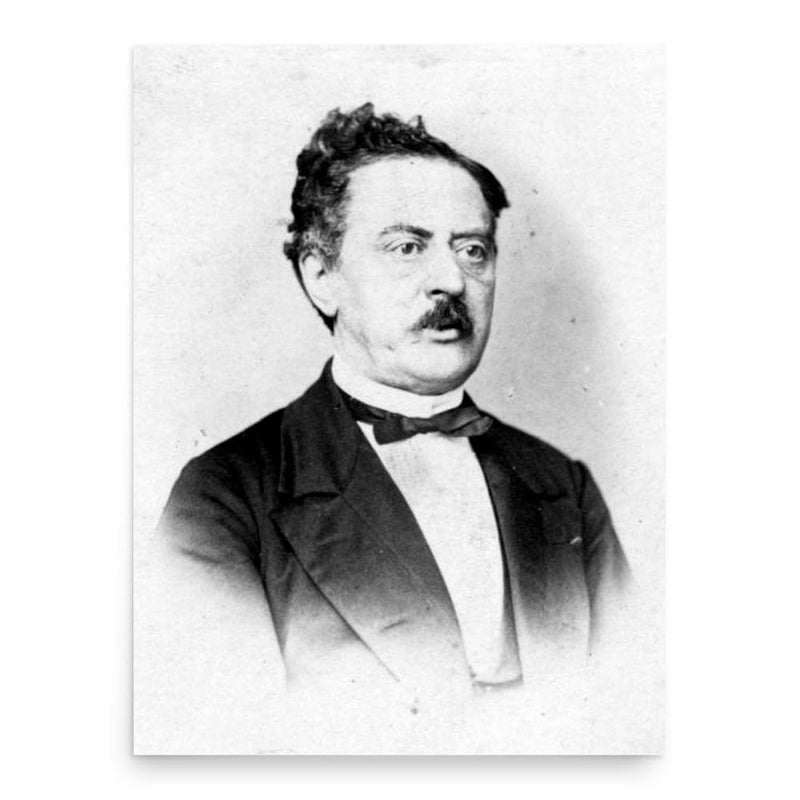 Ernst Haberbier poster print, in size 18x24 inches.