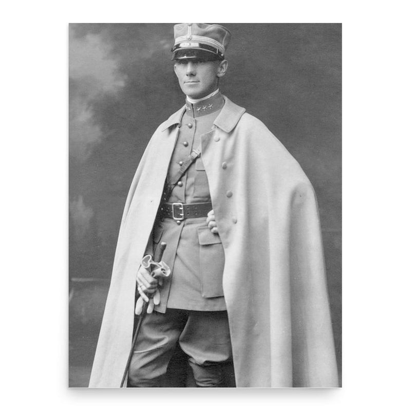 Ernst Hallberg poster print, in size 18x24 inches.