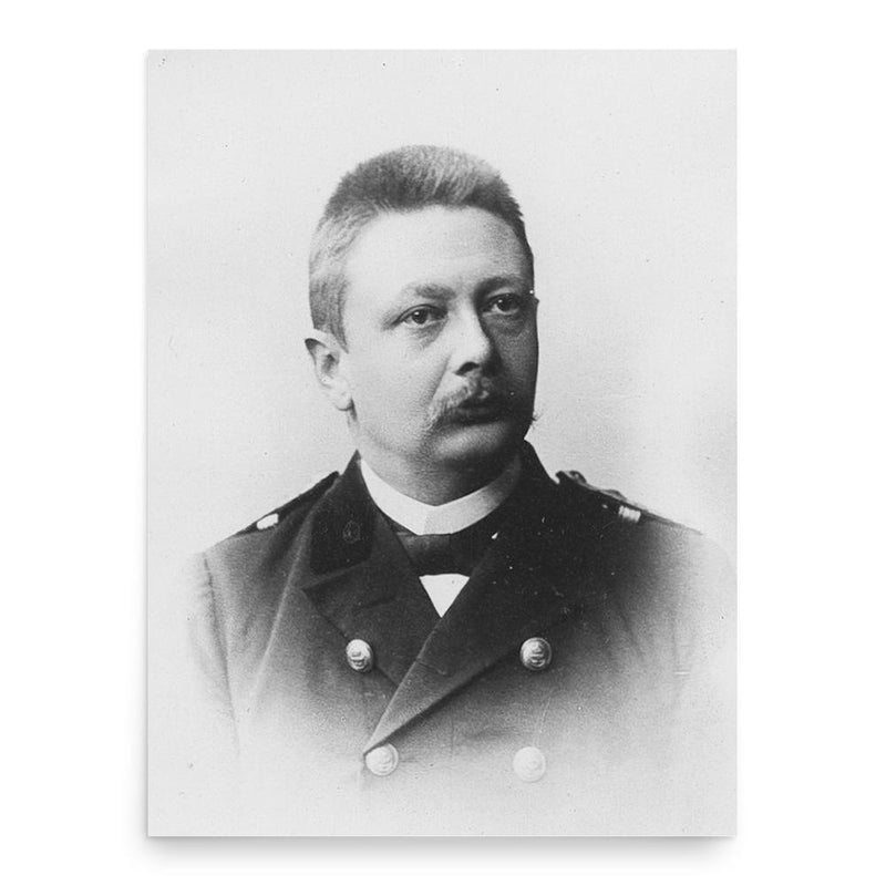 Ernst Hans Ludwig Krause poster print, in size 18x24 inches.