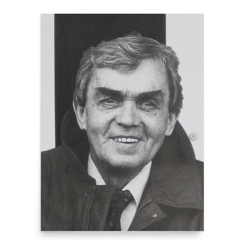 Ernst Happel poster print, in size 18x24 inches.