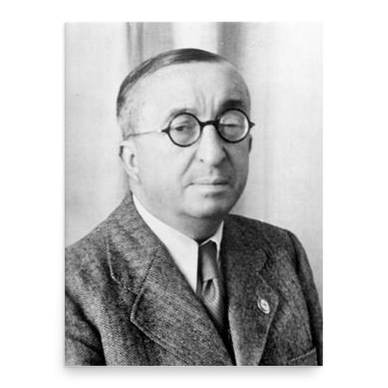 Ernst Heinkel poster print, in size 18x24 inches.