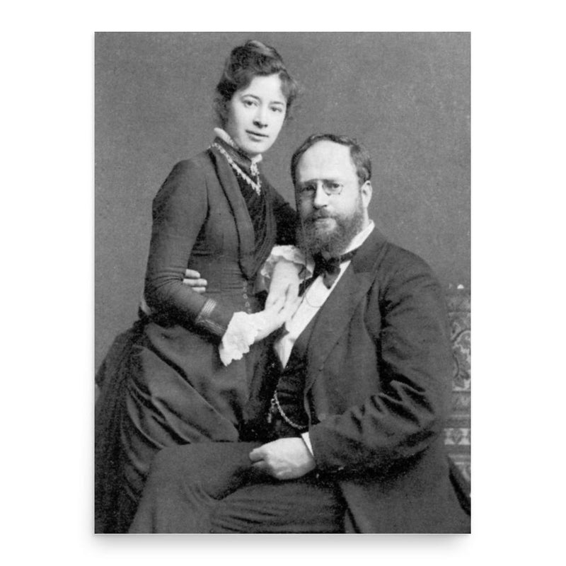 Ernst Herter poster print, in size 18x24 inches.