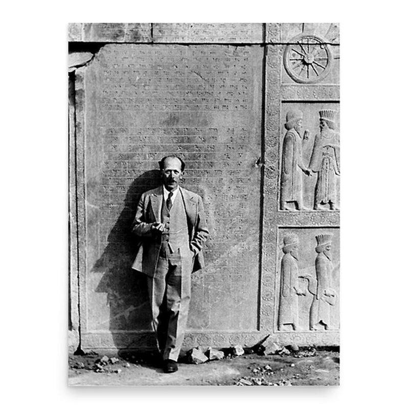 Ernst Herzfeld poster print, in size 18x24 inches.