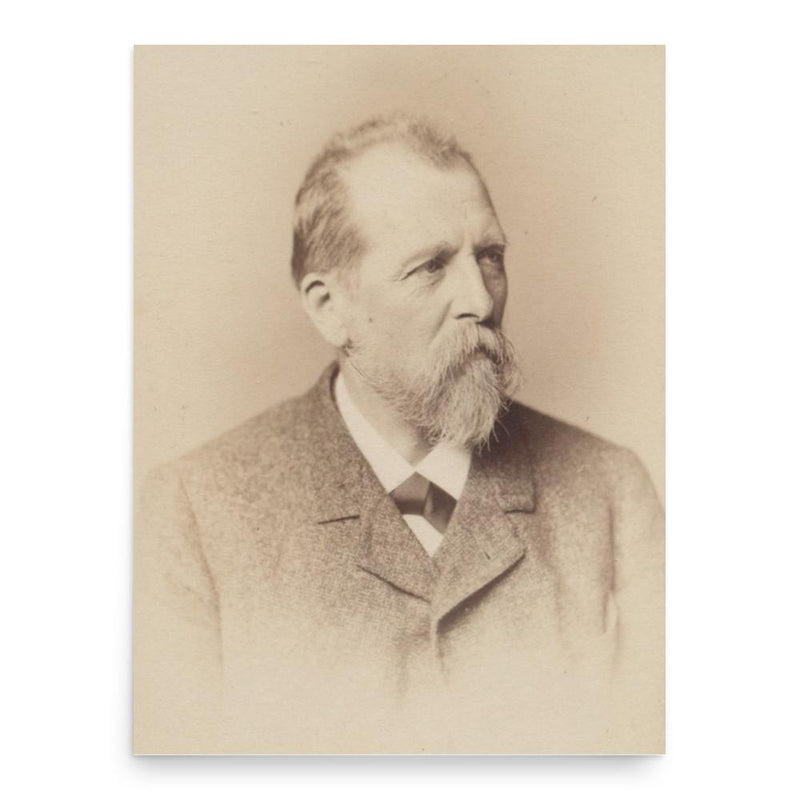 Ernst Hildebrand poster print, in size 18x24 inches.