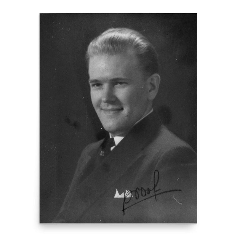 Ernst Jaakson poster print, in size 18x24 inches.