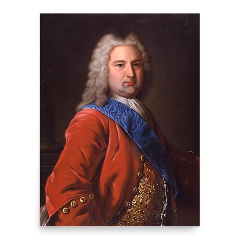Ernst Johann von Biron poster print, in size 18x24 inches.