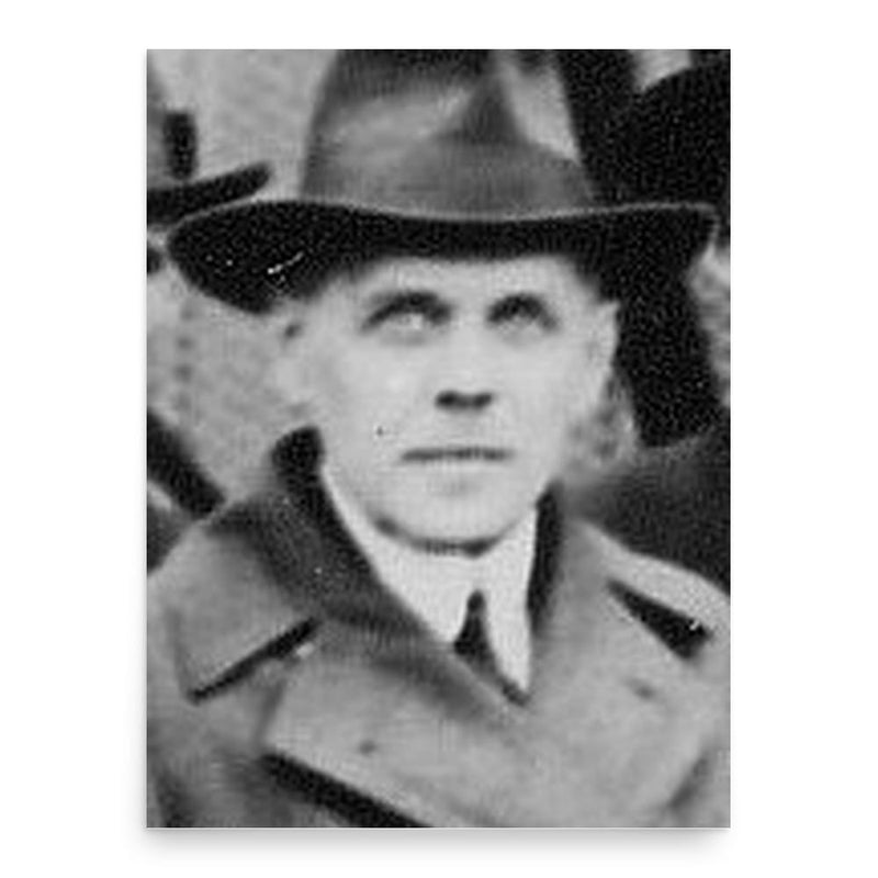 Ernst Julius Berg poster print, in size 18x24 inches.