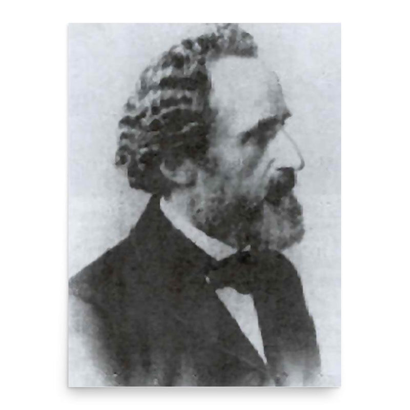 Ernst Kapp poster print, in size 18x24 inches.