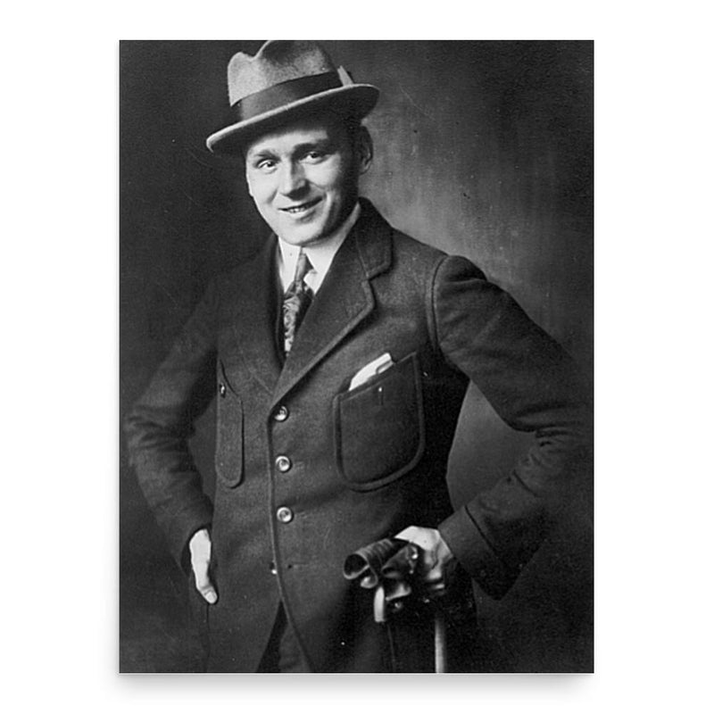 Ernst Karchow poster print, in size 18x24 inches.