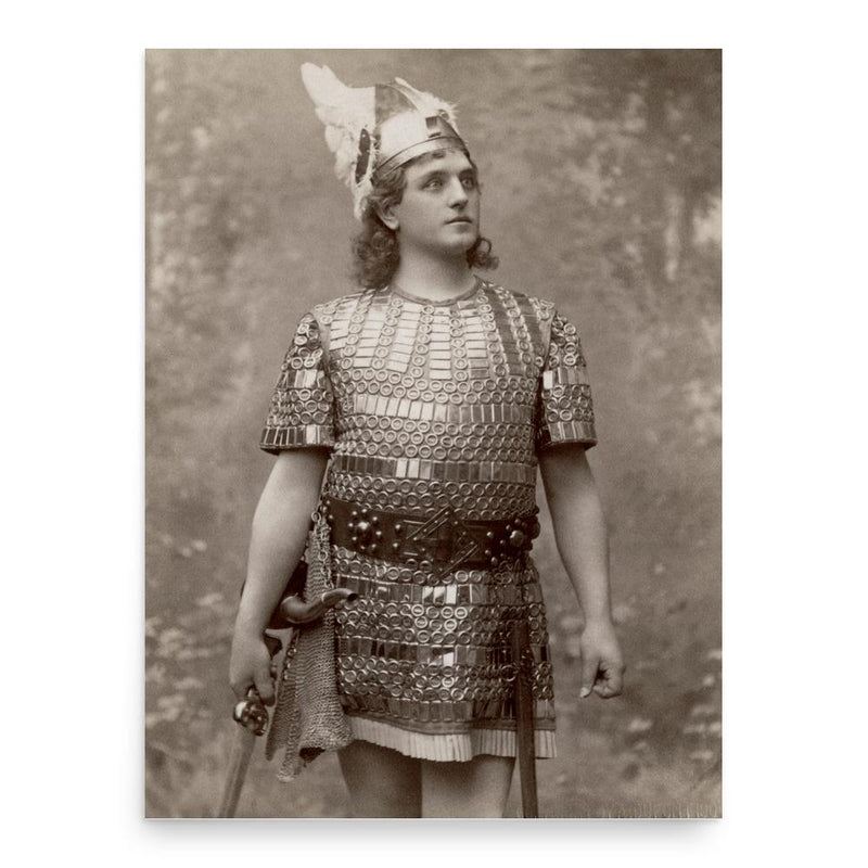 Ernst Kraus poster print, in size 18x24 inches.