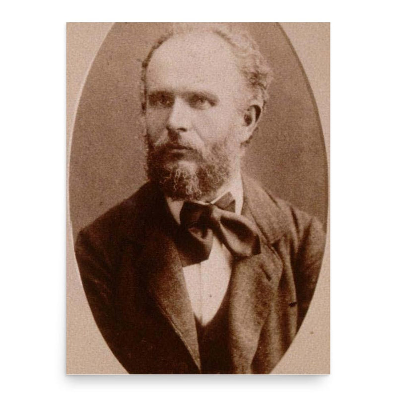 Ernst Laas poster print, in size 18x24 inches.