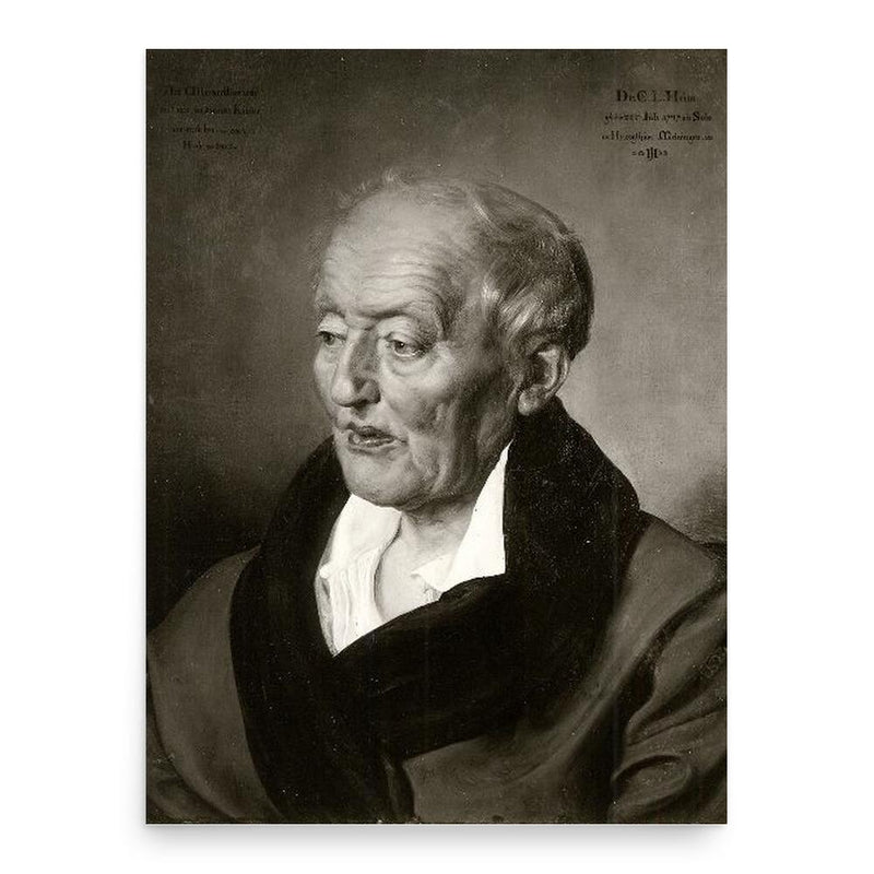 Ernst Ludwig Heim poster print, in size 18x24 inches.